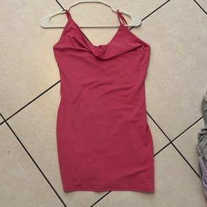 Only worn once. Tight pink dress!